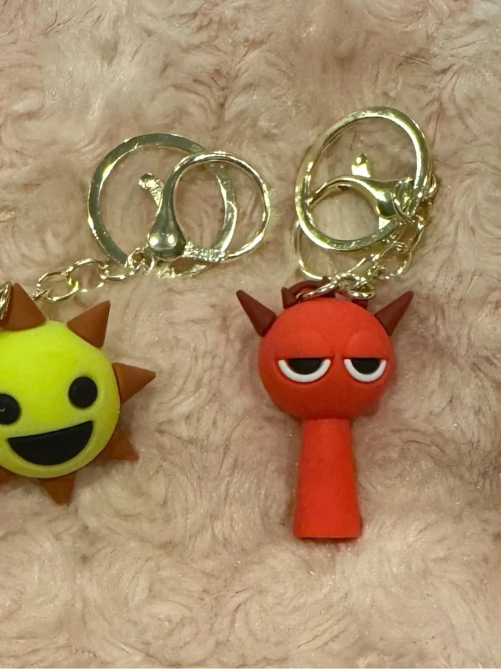 Sprukie cute Character Keychains. These are fun to collect.
